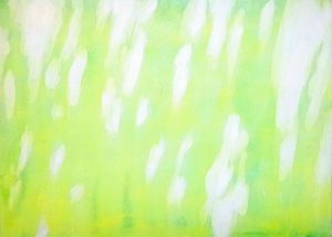 IM GRAS - Im Sommer war das Gras so tief ... (Francois Villon) - Acryl auf MDF-Board, 50 x 70 cm