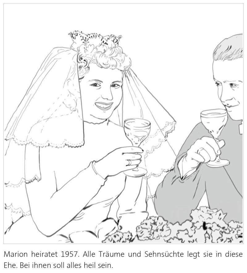 FAMILIE - Marion mit Holger 1957