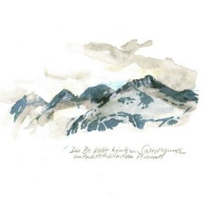 3. Mai 2016 - Die Bergkette hinterm Saltstraumen unter wechselndem Himmel - Reisetagebuch NACH NORDEN
